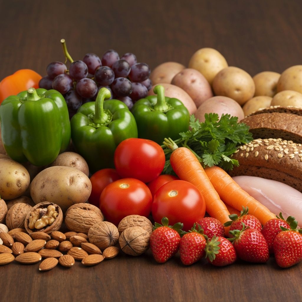 Balanced diet recommendations